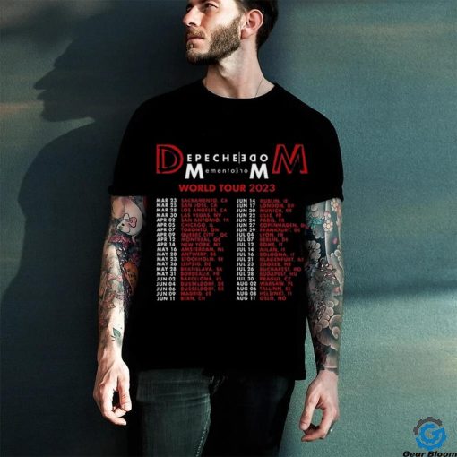 Depeche Mode Memento Mori Tour 2023 Two Sides T shirt