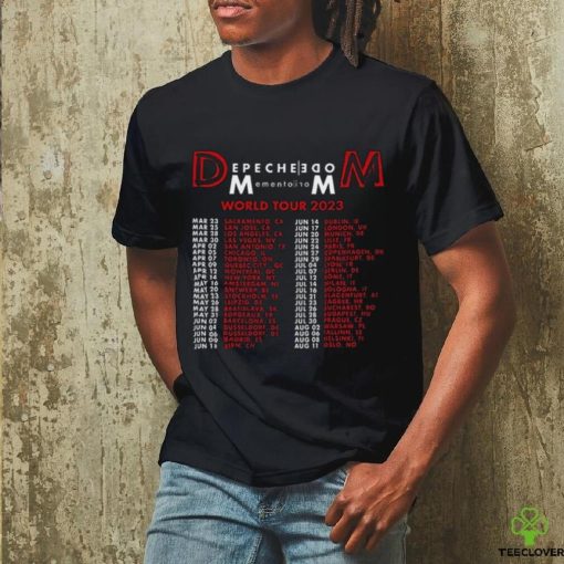 Depeche Mode Memento Mori Tour 2023 Two Sides T shirt