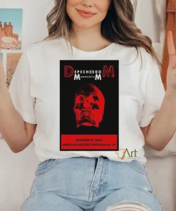 Depeche Mode Memento Mori Tour Oct 1, 2023 American Airlines Center Dallas, TX Poster shirt