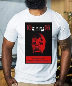 Depeche Mode Memento Mori Tour Oct 1, 2023 American Airlines Center Dallas, TX Poster shirt