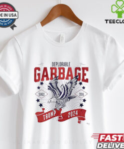 Deplorable Garbage Trump 2024 since 2016 shirt 2 Deplorable Garbage Trump 2024 since 2016 shirt