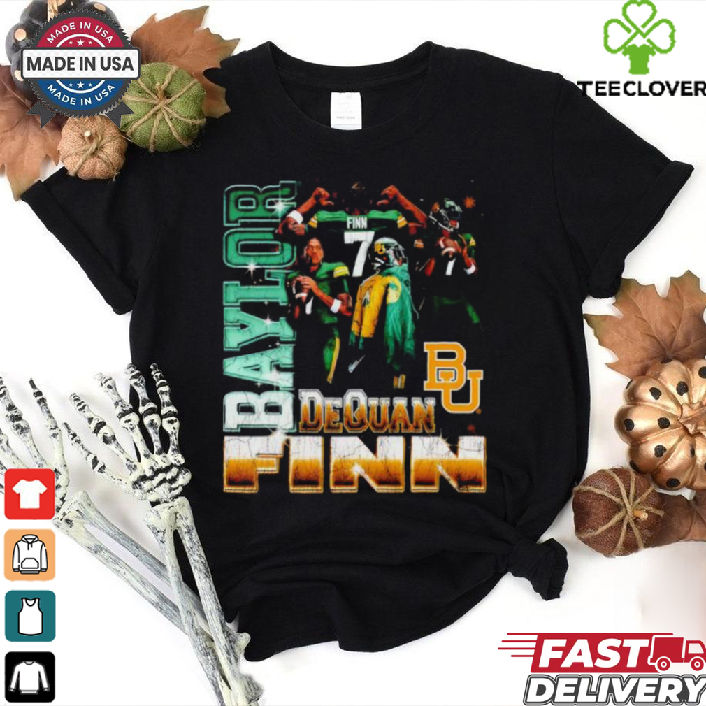 Dequan Finn #7 Baylor Bears University shirt Dequan Finn #7 Baylor Bears University shirt