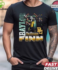 Dequan Finn Baylor Bears Vintage Graphic t shirt