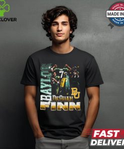 Dequan Finn Baylor Bears Vintage Graphic t shirt