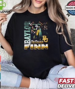 Dequan Finn Baylor Bears Vintage Graphic t shirt