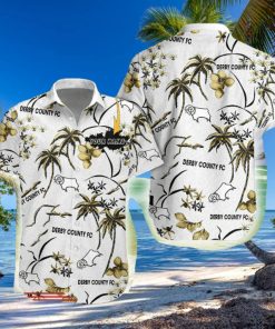 Derby County Hawaiian Shirt Custom Name Trending For Men Women Gift Summer