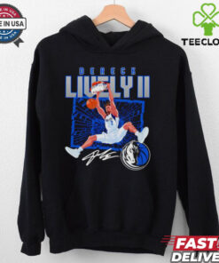 Dereck Lively Dallas Mavericks shattered signature shirt