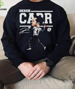 Derek Carr New Orleans Cartoon signature hoodie, sweater, longsleeve, shirt v-neck, t-shirt