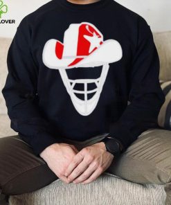 Derek Holland Wearing Texas Gold Lonestar Catchers Headbands Logo Shirt