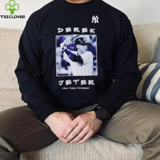 Derek Jeter New York Yankees Cooperstown Collection Player Vintage Logo hoodie, sweater, longsleeve, shirt v-neck, t-shirt