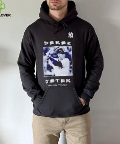 Derek Jeter New York Yankees Cooperstown Collection Player Vintage Logo hoodie, sweater, longsleeve, shirt v-neck, t-shirt