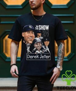 Derek Jeter The show 24 caricature shirt