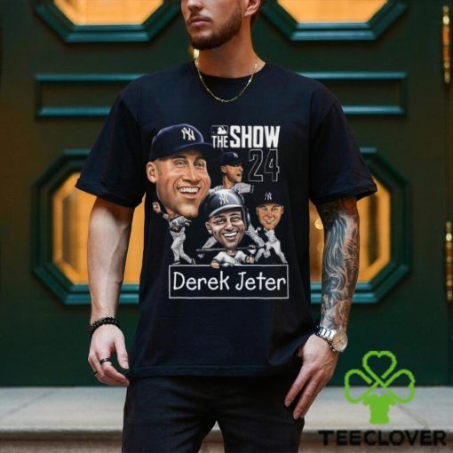 Derek Jeter The show 24 caricature shirt