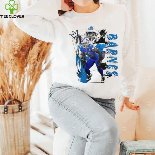 Derrick Barnes number 55 Detroit Lions football player pose gift hoodie, sweater, longsleeve, shirt v-neck, t-shirt