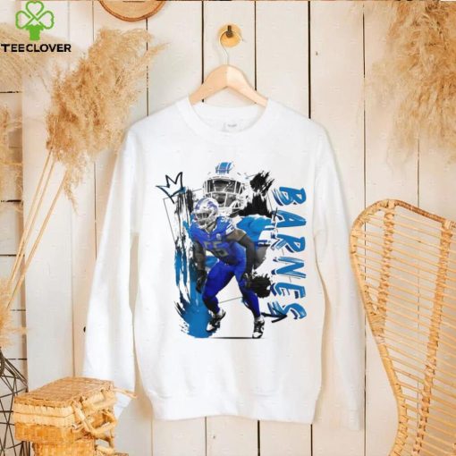 Derrick Barnes number 55 Detroit Lions football player pose gift hoodie, sweater, longsleeve, shirt v-neck, t-shirt