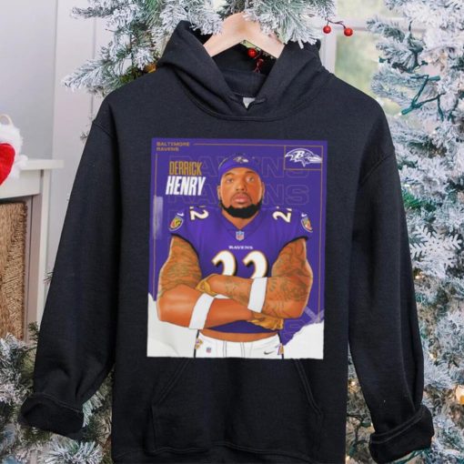 Derrick Henry 22 Baltimore Ravens hoodie, sweater, longsleeve, shirt v-neck, t-shirt