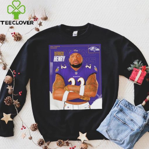 Derrick Henry 22 Baltimore Ravens hoodie, sweater, longsleeve, shirt v-neck, t-shirt