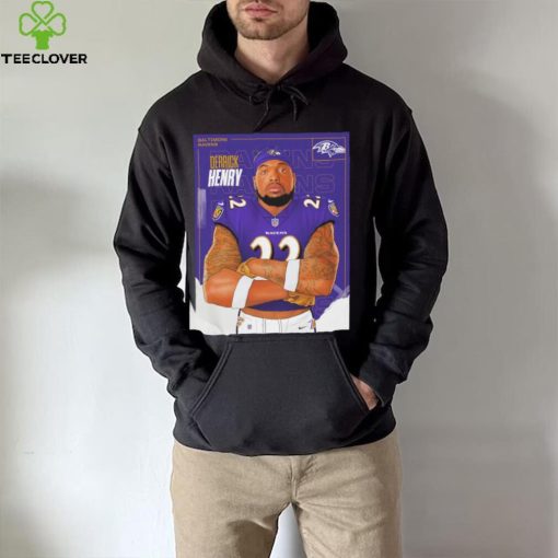 Derrick Henry 22 Baltimore Ravens hoodie, sweater, longsleeve, shirt v-neck, t-shirt