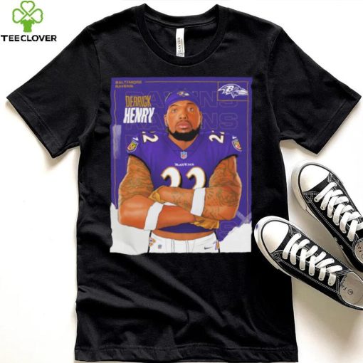 Derrick Henry 22 Baltimore Ravens hoodie, sweater, longsleeve, shirt v-neck, t-shirt