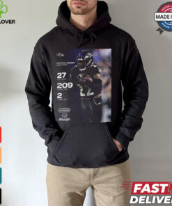 Derrick Henry 27 Touches 209 Total YDS 2 Total TDS Week Four T Shirt