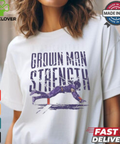 Derrick Henry Baltimore Ravens NFL Grown Man Strength t shirt