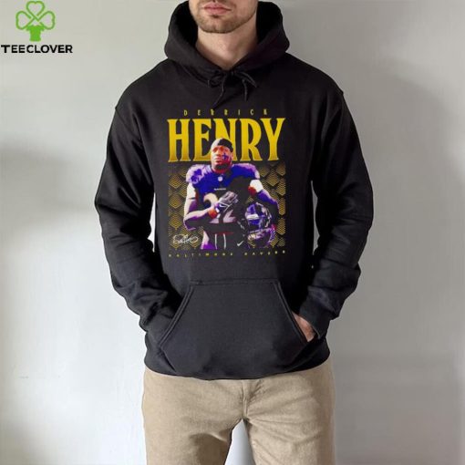 Derrick Henry Baltimore Ravens signature hoodie, sweater, longsleeve, shirt v-neck, t-shirt