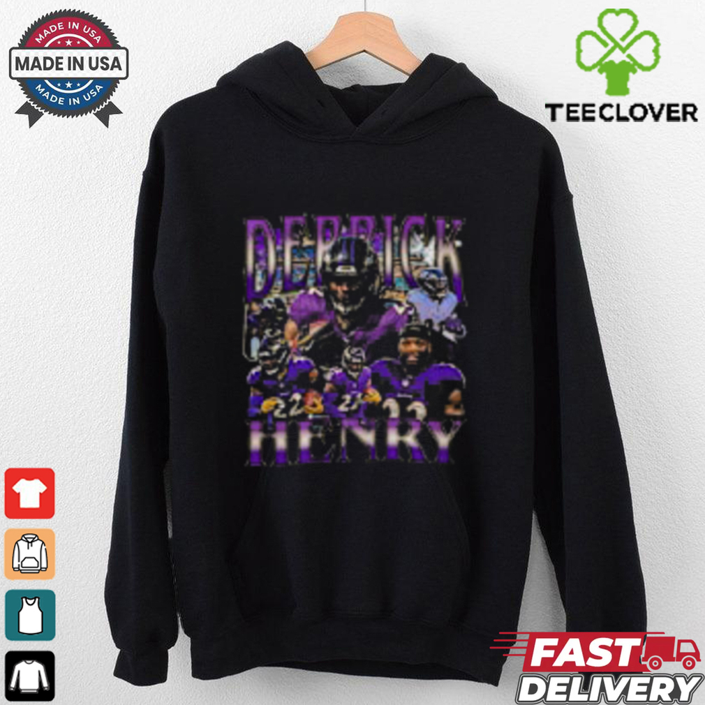 Derrick Henry Bootleg Collage Crewneck shirt Derrick Henry Bootleg Collage Crewneck shirt