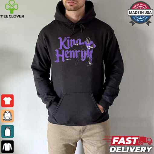 Derrick Henry King Henry Baltimore Ravens NFL t shirt