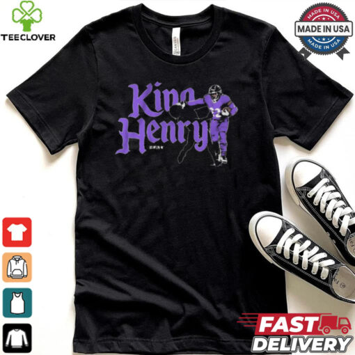 Derrick Henry King Henry Baltimore Ravens NFL t shirt