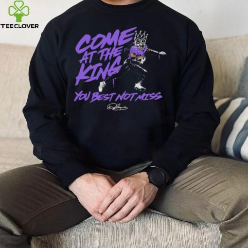 Derrick Henry come at the King you best not miss Baltimore Ravens hoodie, sweater, longsleeve, shirt v-neck, t-shirt