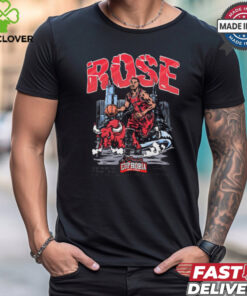 Derrick Rose Chicago Bulls Planet Euphoria Artwork t shirt