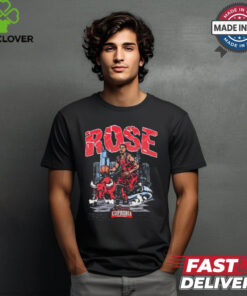 Derrick Rose Chicago Bulls Planet Euphoria Artwork t shirt