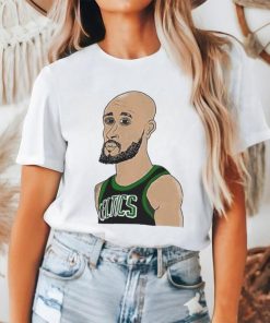 Derrick White Boston Celtics player funny art shirt TechTeesUSA