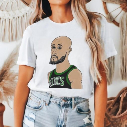 Derrick White Boston Celtics player funny art shirt   TechTeesUSA