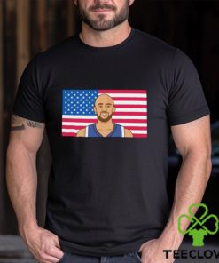 Derrick White Team USA basketball flag shirt