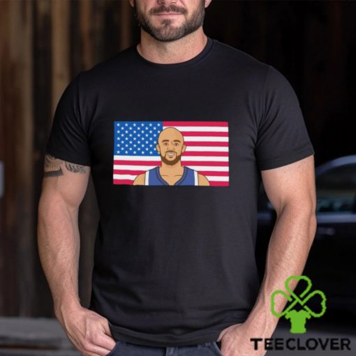 Derrick White Team USA basketball flag shirt