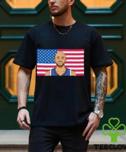 Derrick White Team USA basketball flag shirt