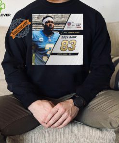 Derwin James Rank 83 The NFL Top 100 Player Of 2024 T Shirt