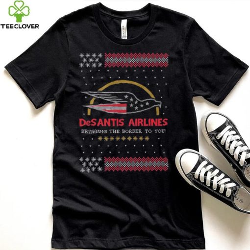 Desantis Airlines Christmas Ugly Shirt