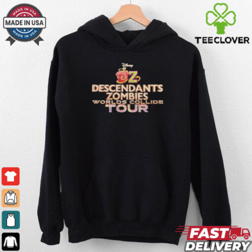 Descendants zombies worlds collide tour 2025 shirt