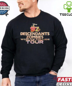 Descendants zombies worlds collide tour 2025 shirt