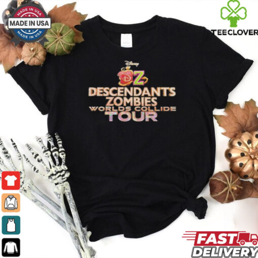 Descendants zombies worlds collide tour 2025 shirt