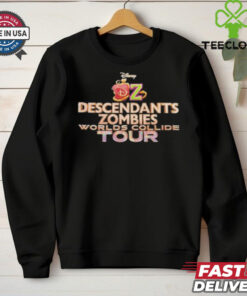 Descendants zombies worlds collide tour 2025 shirt