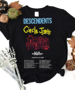 Descendents Circle Jerks Europe And UK Tour 2025 Hoodie Shirt