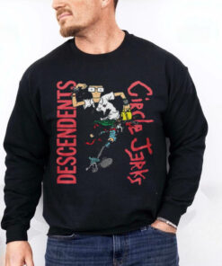 Descendents Circle Jerks Europe And UK Tour 2025 Hoodie T Shirt