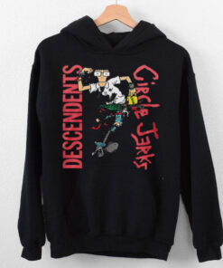 Descendents Circle Jerks Europe And UK Tour 2025 Hoodie T Shirt