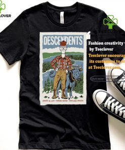 Descendents Pioneer Courthouse Square Portland OR August 10 2024 Poster shirt 1 Descendents Pioneer Courthouse Square Portland OR August 10 2024 Poster shirt