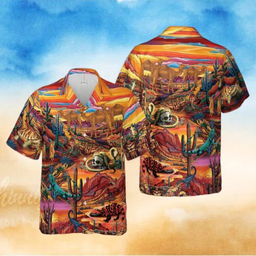 Desert Where Life Begins Hawaiian Shirt