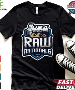 Design 2024 USA Powerlifting Raw Nationals logo hoodie, sweater, longsleeve, shirt v-neck, t-shirt