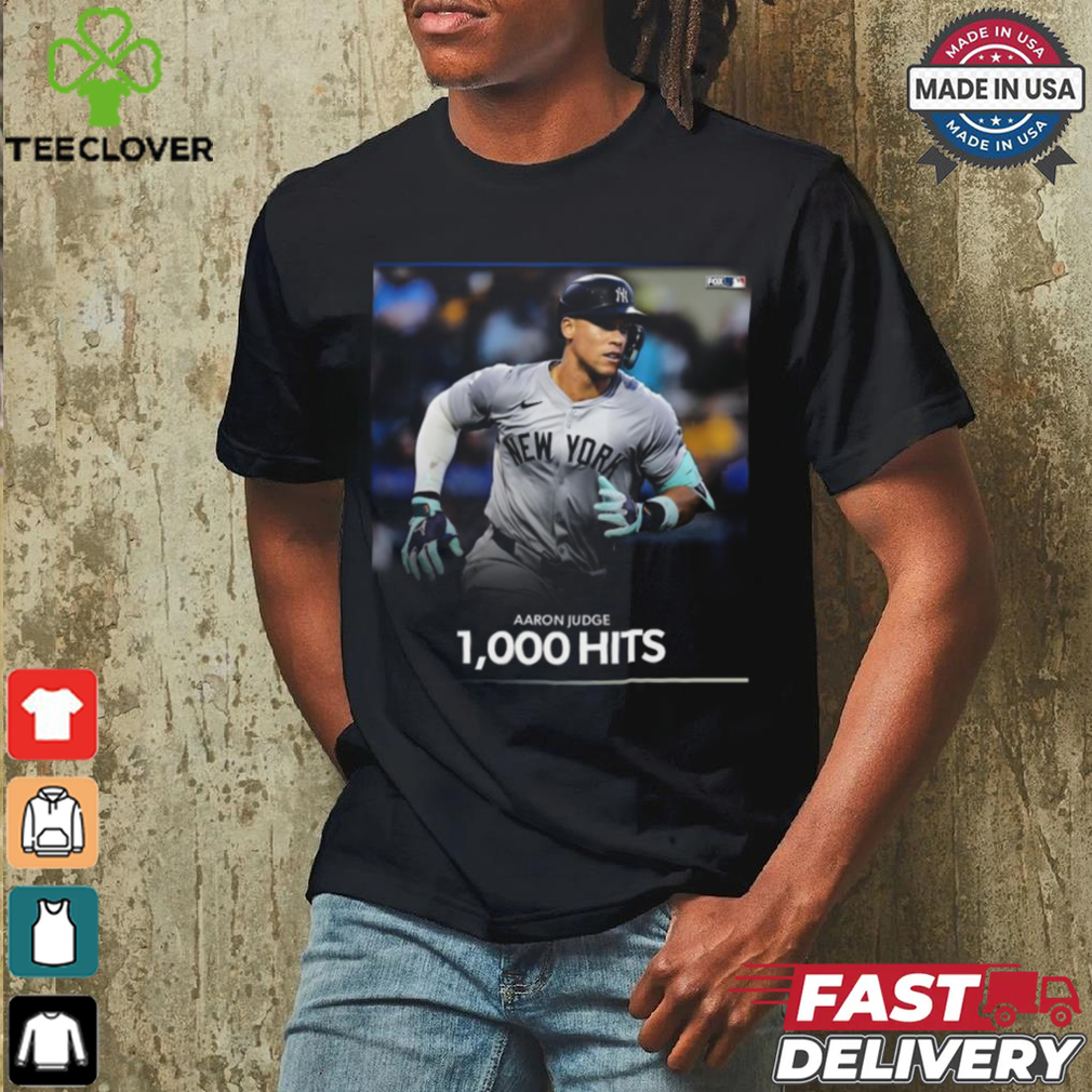 Design Aaron Judge 1000 Hits shirt Design Aaron Judge 1000 Hits shirt